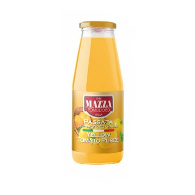 Pomidorų geltonųjų tyrė, MAZZA IT, 425 g